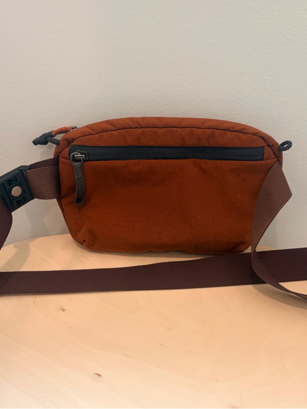 Bellroy Lite Belt Bag Clay Orange Grey Crossbody Fanny Pack 1.8L Lightweight - Picture 2 of 10